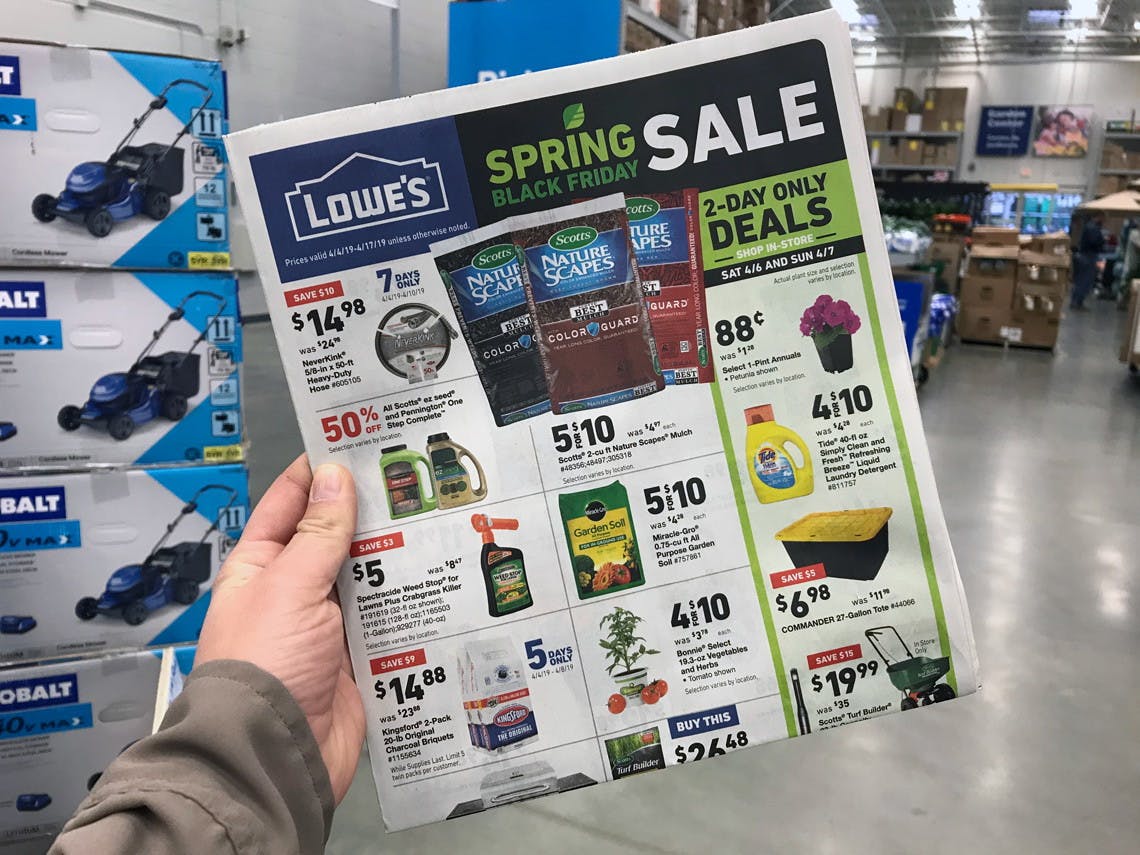 The Top Lowe's Spring Black Friday Deals for 2019! - The Krazy Coupon Lady - What Not To Buy On Black Friday Krazy Coupon Lady