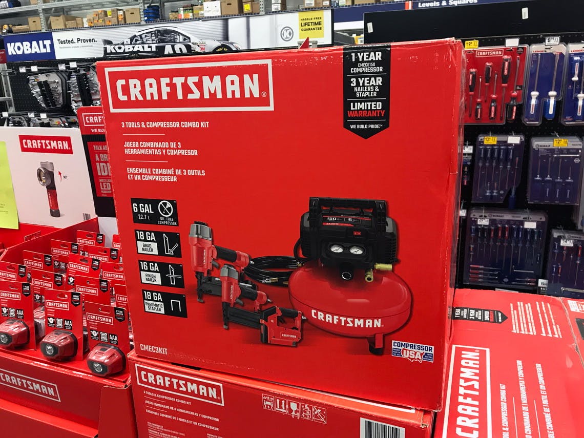 Craftsman Air Compressor Only 99 At Lowe S The Krazy Coupon Lady