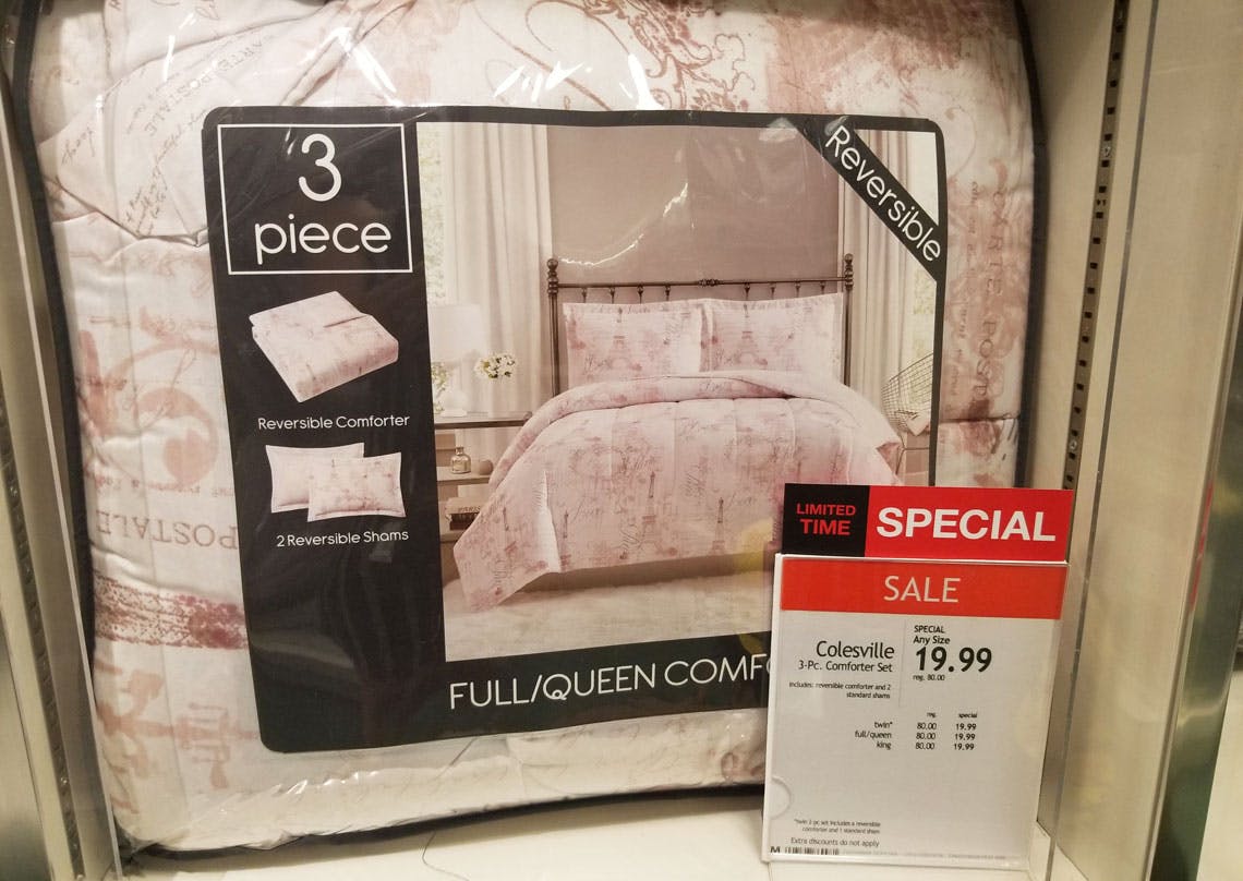3-Piece Comforters, Only $20 at Macy's 