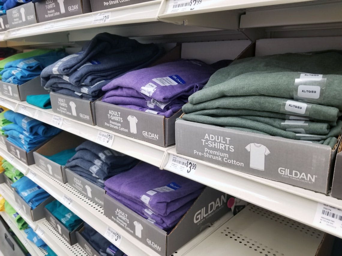 Gildan T-shirts, $2.40 Each at Joann 
