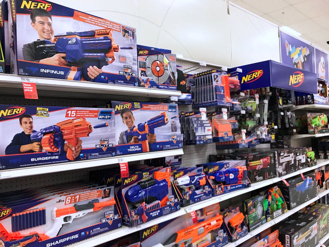 Hurry! Double BOGO on Nerf Guns at Target! - The Krazy Coupon Lady