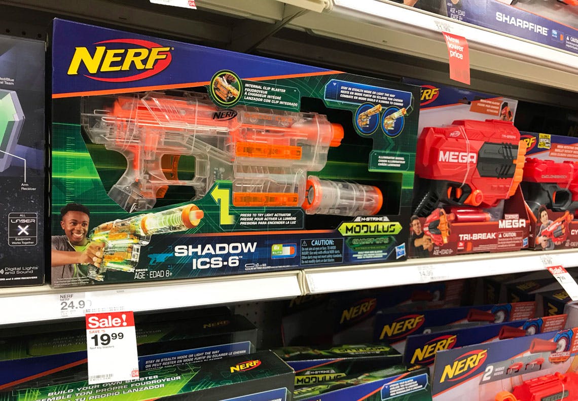 nerf stuff at target