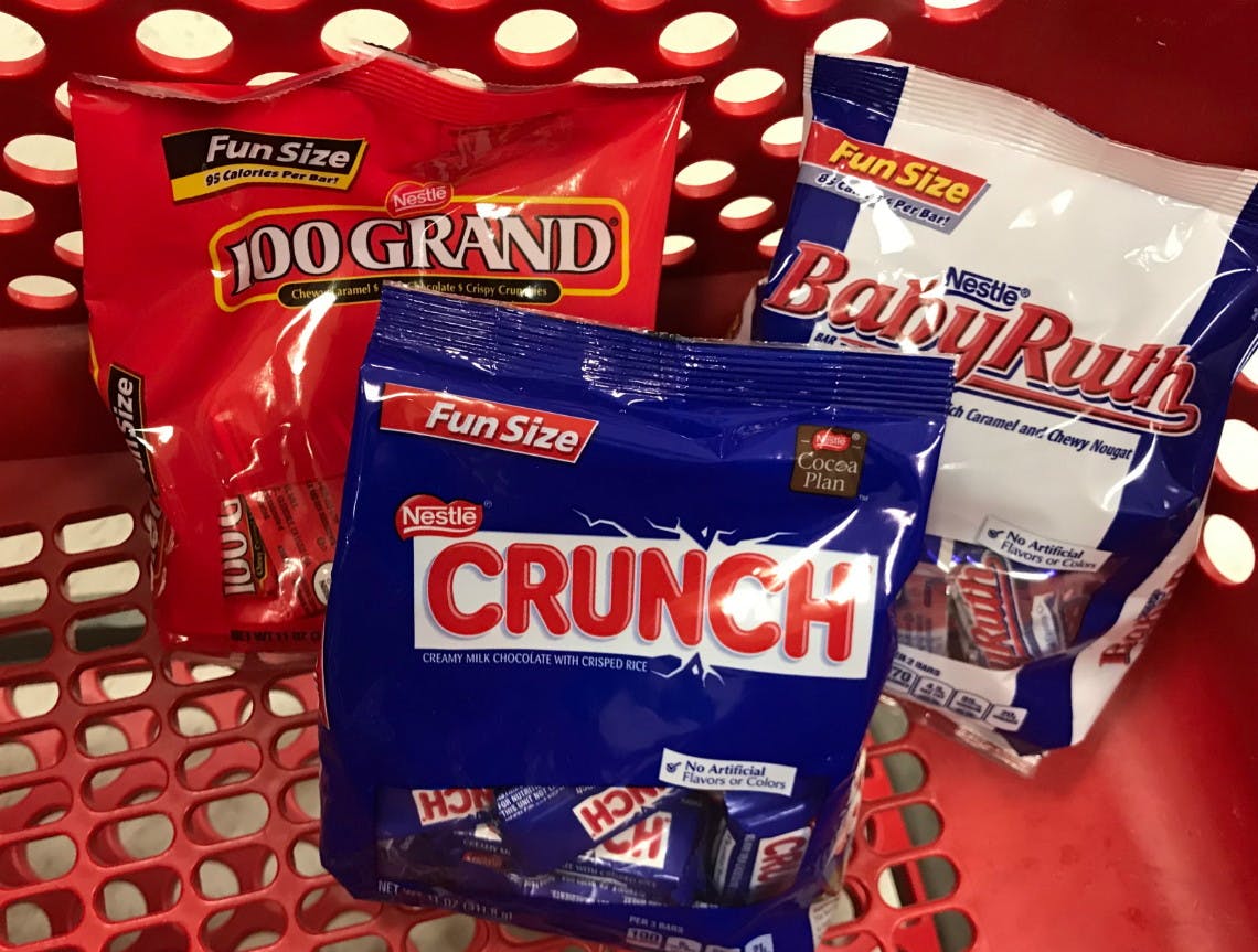 Nestle Fun Size Candy Bags Only 1 84 At Target The Krazy Coupon Lady