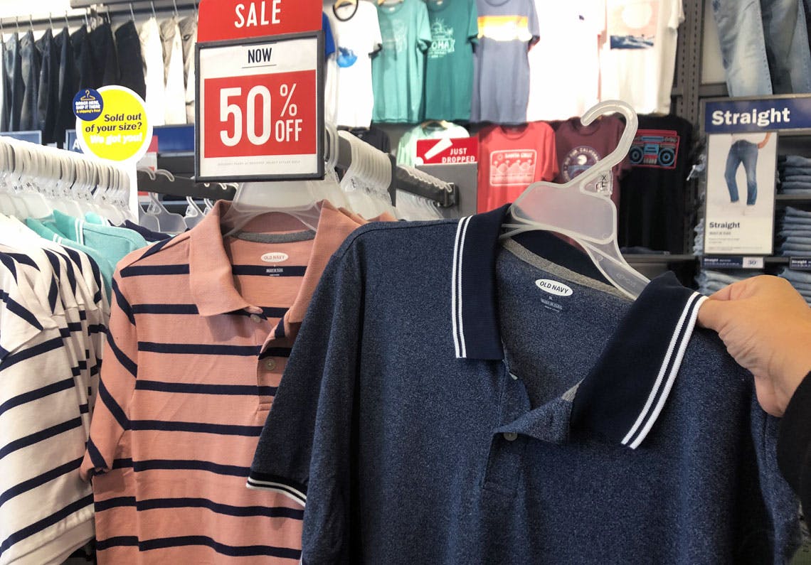 old navy mens polo sale