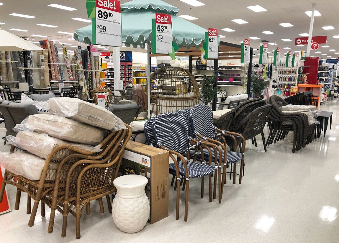 patio chairs sets and tables as low as 2350 at target