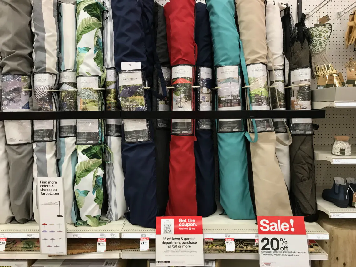 Patio Umbrellas, as Low as $30.68 at Target! - The Krazy Coupon Lady