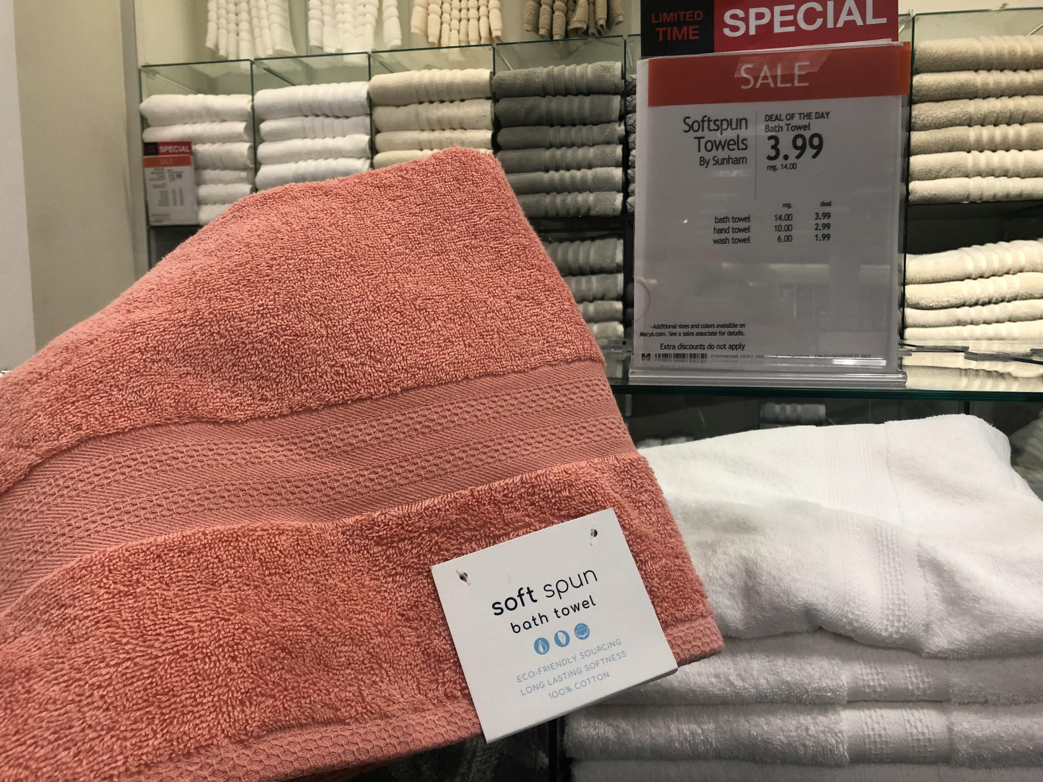 macy's sunham bath towels