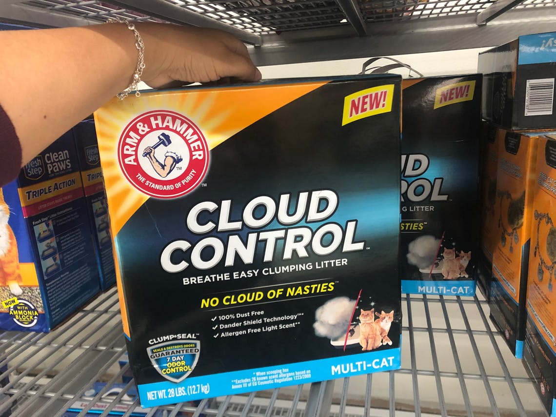 Arm Hammer Cloud Control Cat Litter Only 5 26 At Walmart