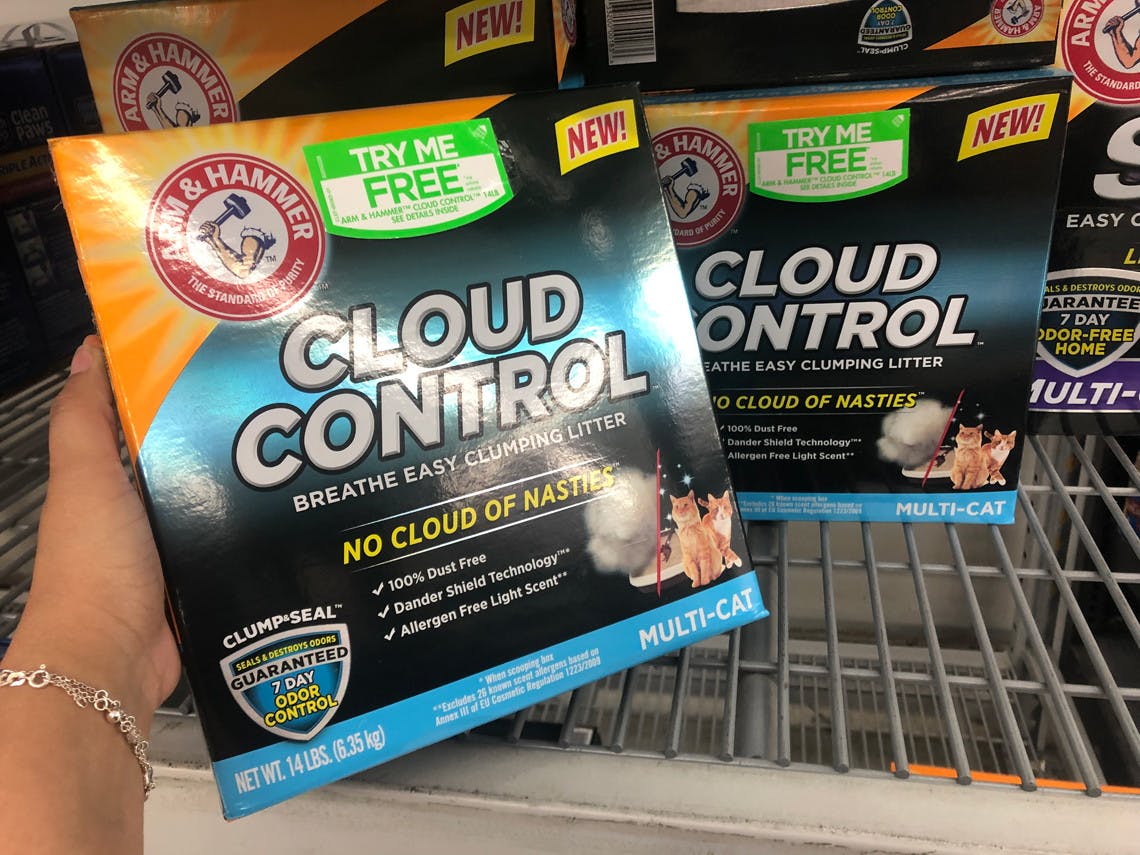 Arm Hammer Cloud Control Cat Litter Only 6 26 At Walmart