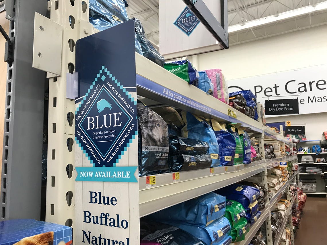 blue buffalo dog food walmart