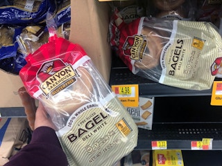 walmart canyon bakehouse gluten free bagels 041919 1555684114
