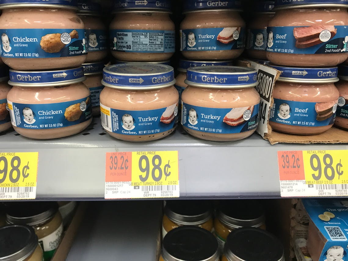 Gerber Baby Food Jars, Only $0.73 at Walmart! - The Krazy Coupon Lady