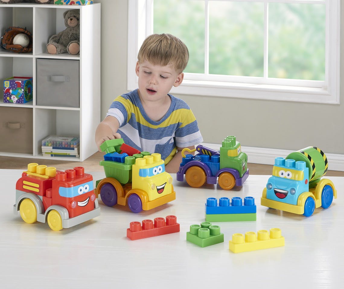 kid connection block vehicles play set