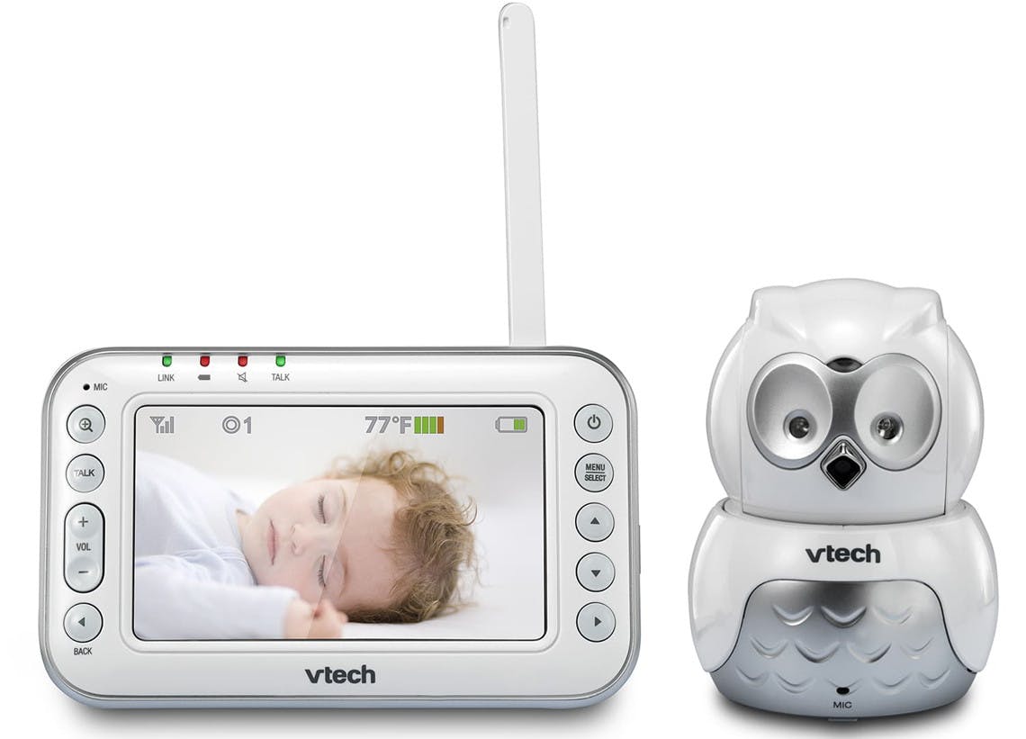 vtech owl digital video baby monitor
