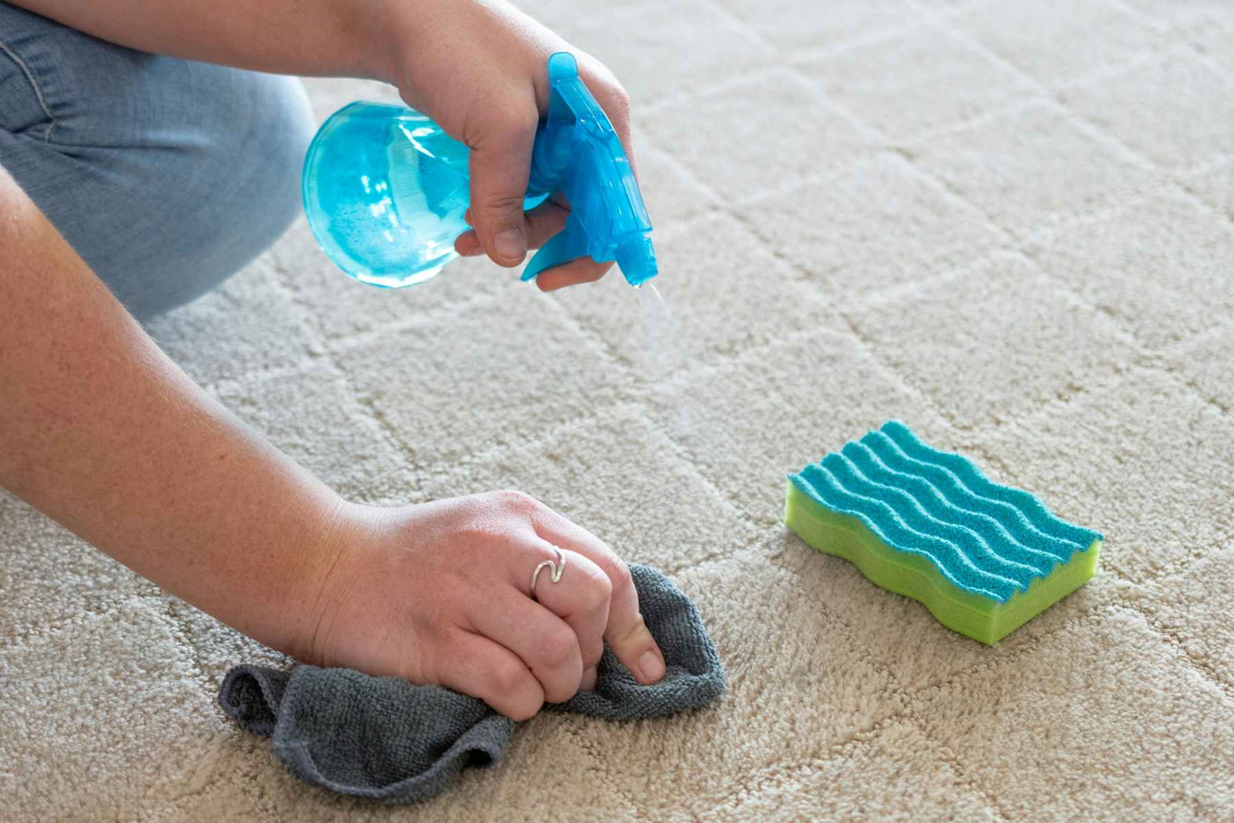 Make carpet cleaner instead of buying it.