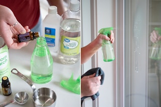 Make glass cleaner instead of buying it.
