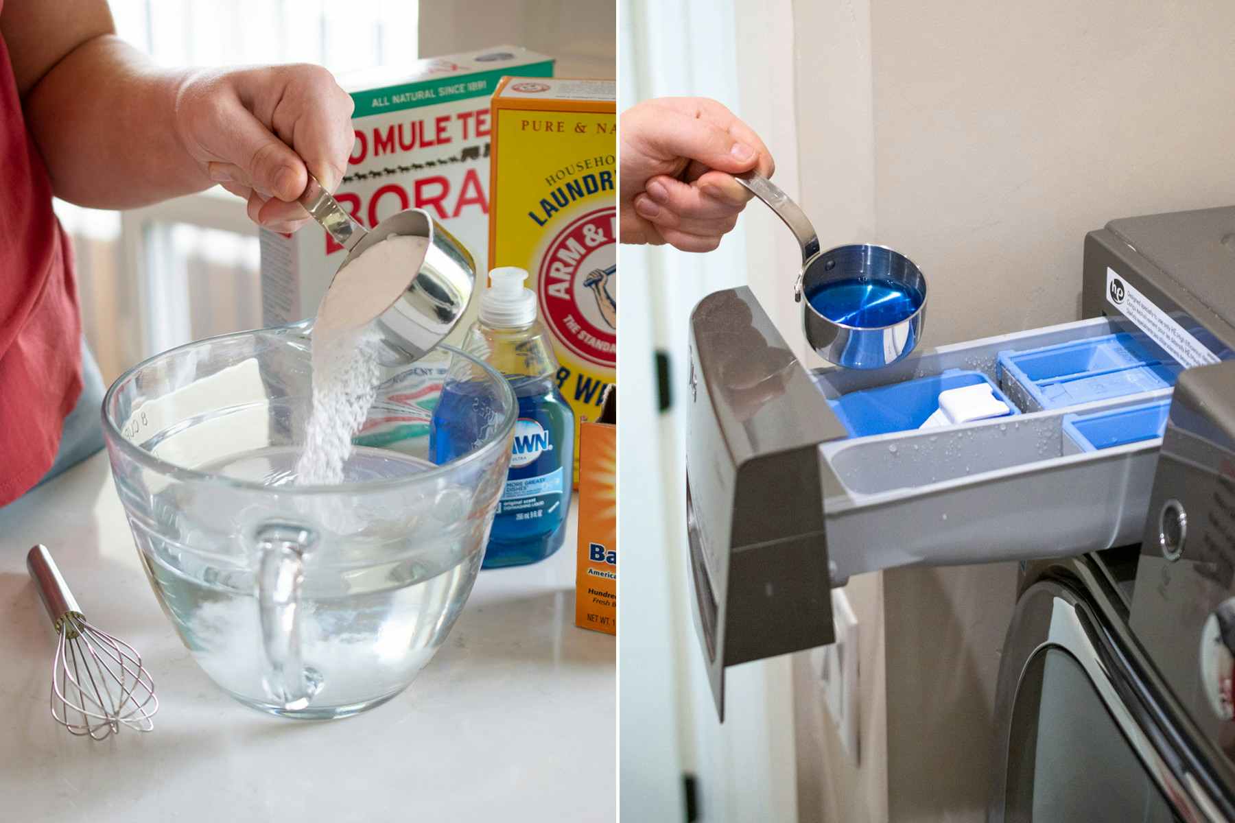 Make laundry detergent instead of buying it.