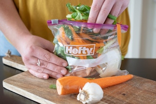 Make veggie stock instead of buying it.