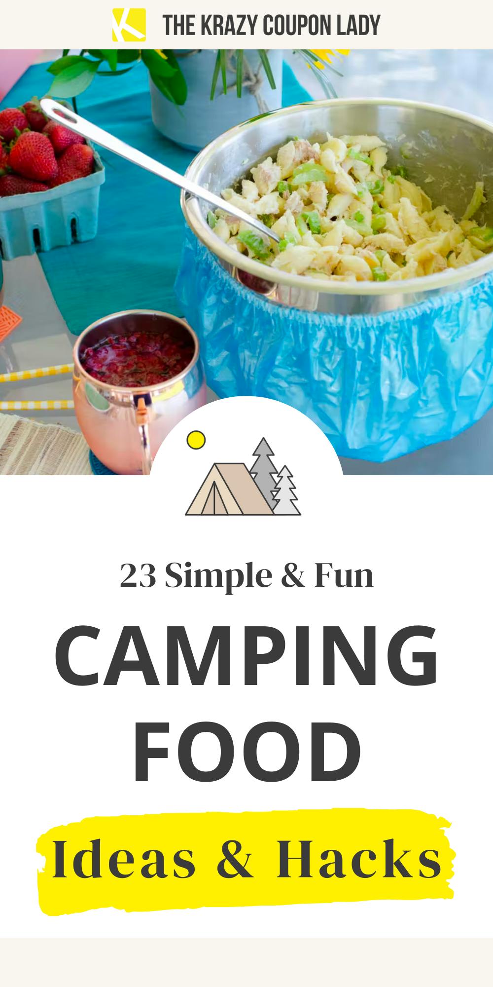 23 Easy Camping Food Ideas & Hacks for Your Next Adventure