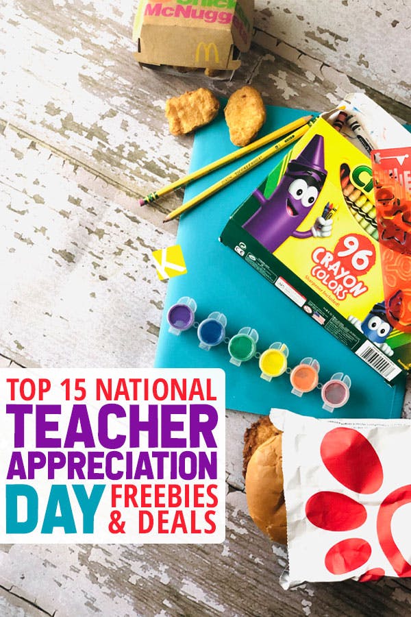 Top 16 National Teacher Appreciation Day Freebies & Deals The Krazy