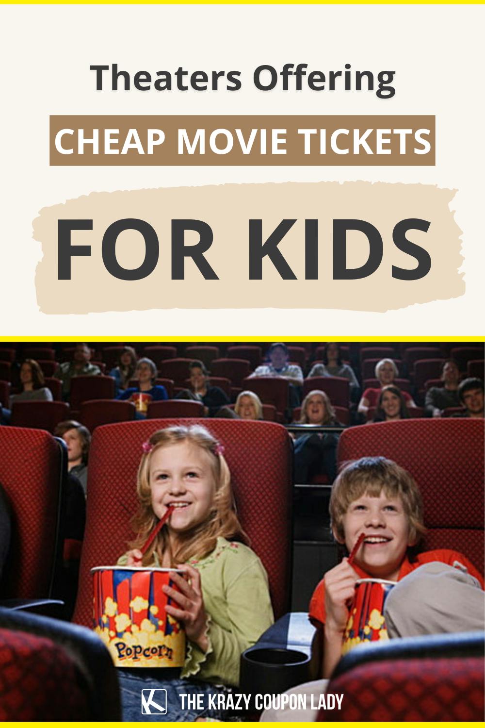 8 Theaters Offering Cheap Movie Tickets for Kids in 2022
