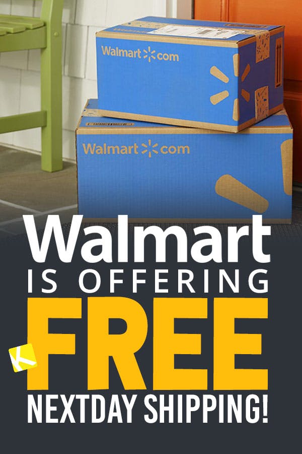 Watch Out, Amazon -- Walmart Is Offering Free NextDay Shipping to All!