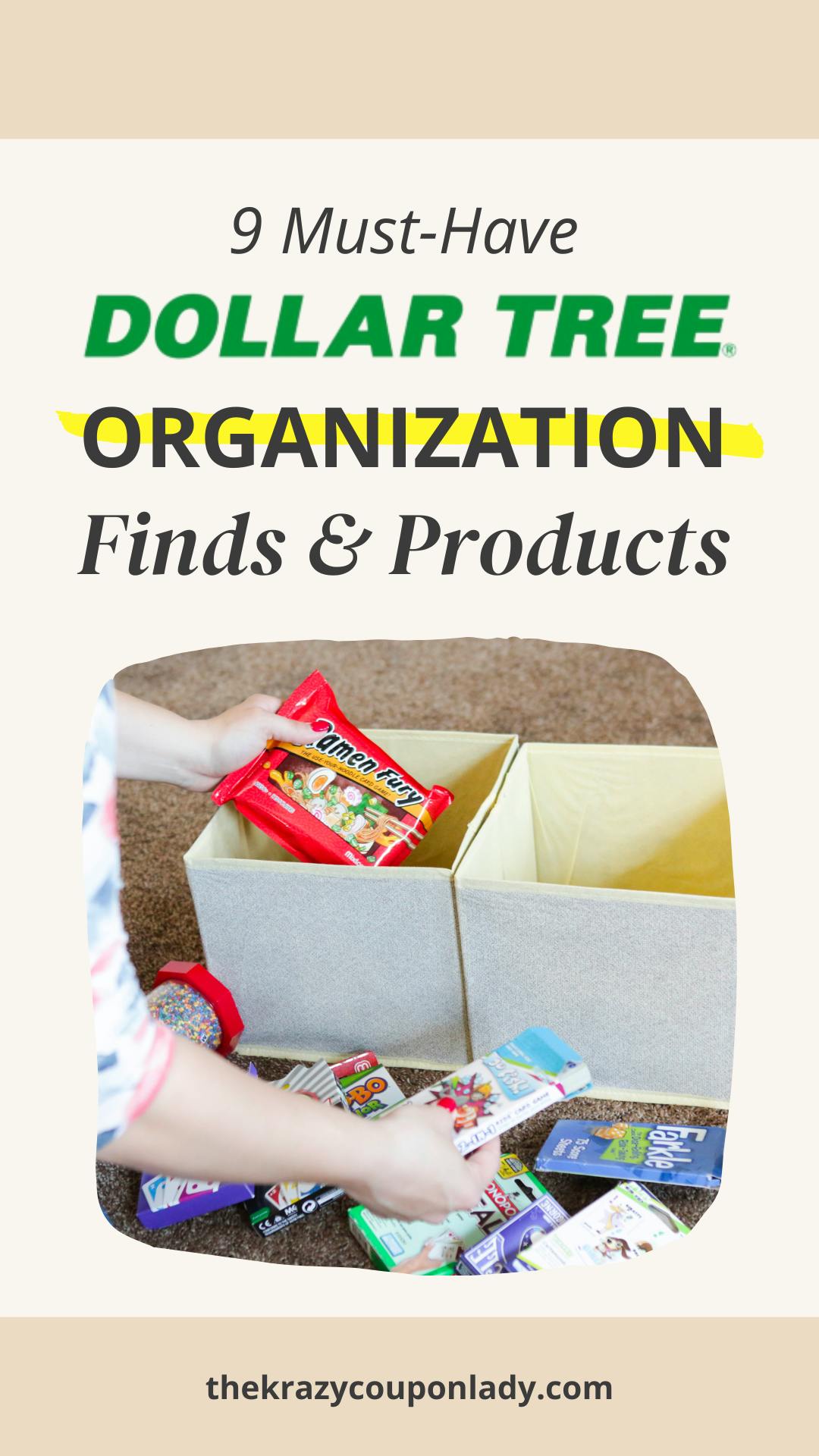 9 Best Dollar Tree Organization Solutions for Your Home