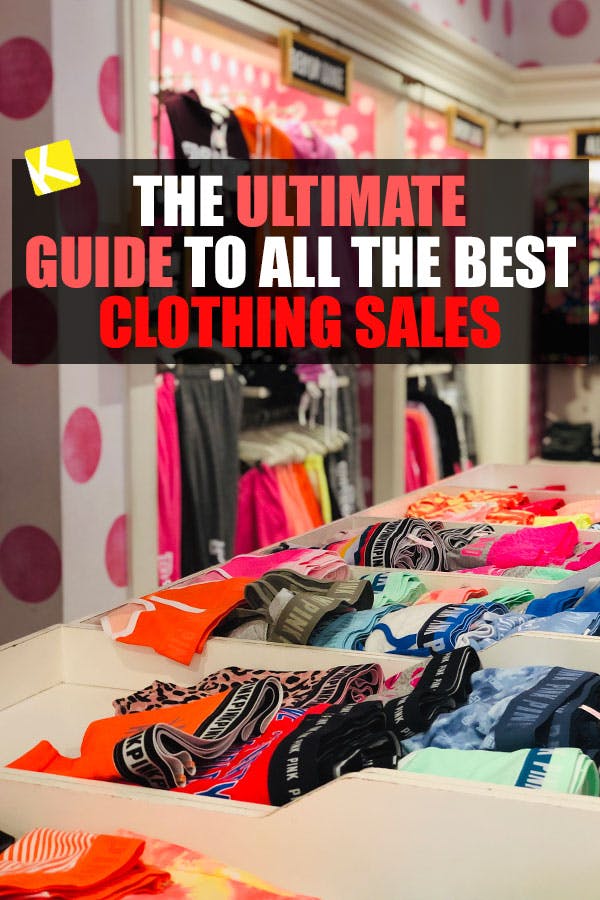 Your Ultimate Guide to All the Best Clothing Sales The Krazy Coupon Lady