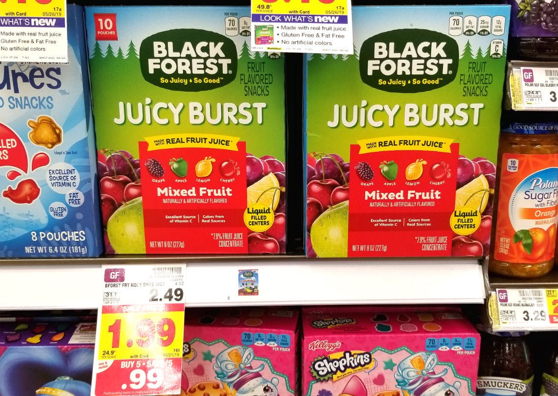 black forest fruit snacks retailers