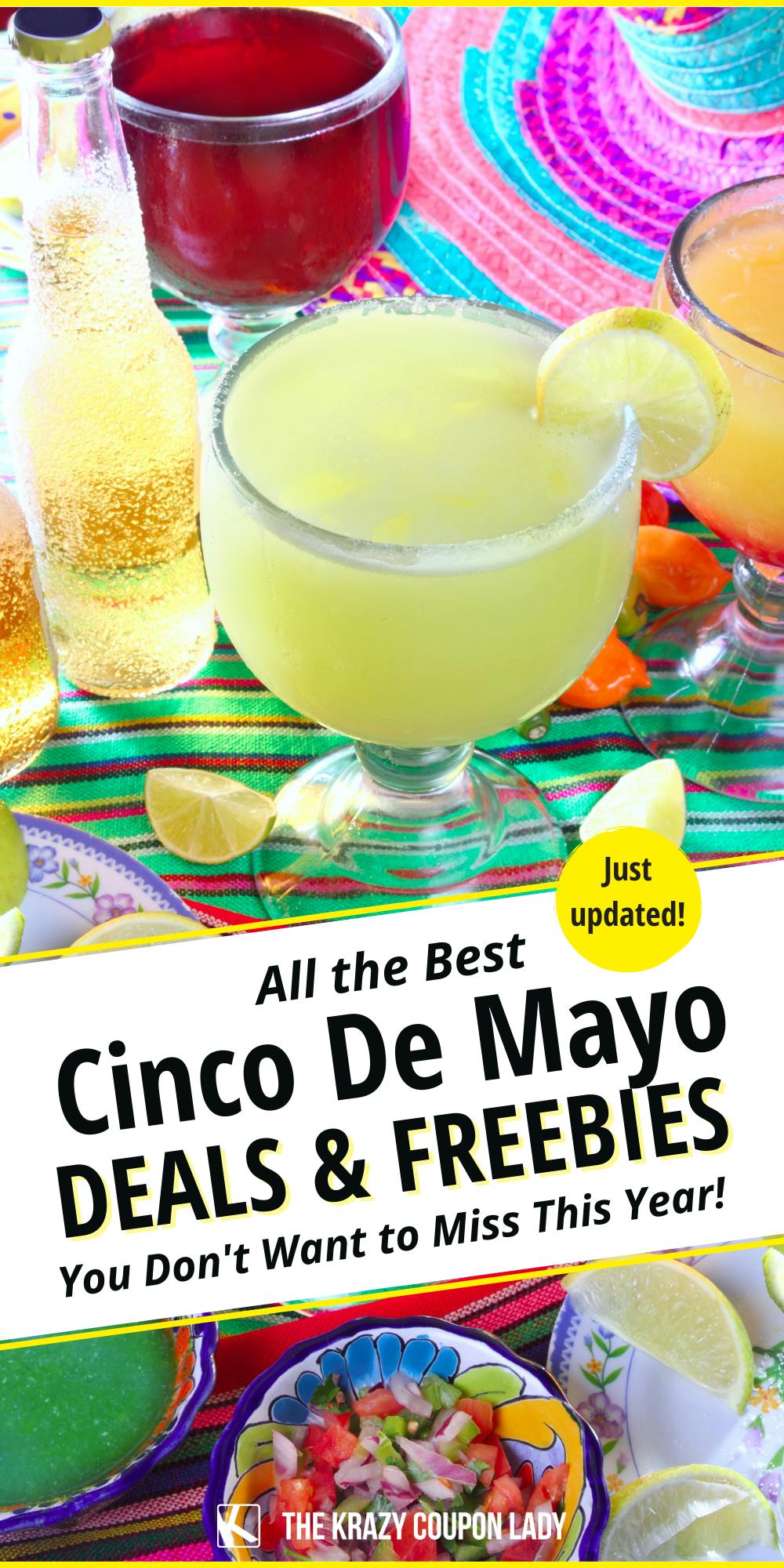 Cinco de Mayo 2022 Deals for Tacos, Margaritas, & More The Krazy