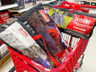 Colman camping tent at Target