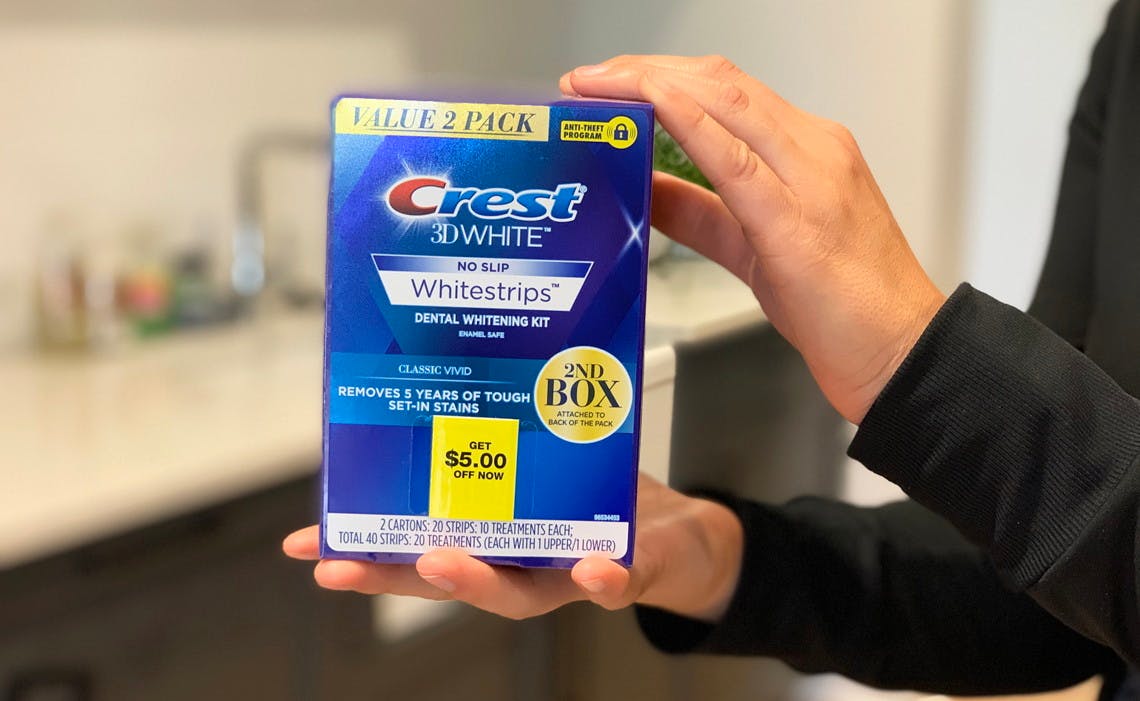 Limited Time Free Gift Card W Crest Whitestrips Purchase At Walmart The Krazy Coupon Lady
