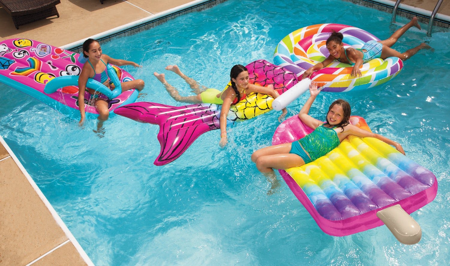 huge inflatable pool floats