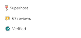 Only book with Super Hosts.