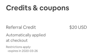 Refer a friend and get $20 off your next booking.