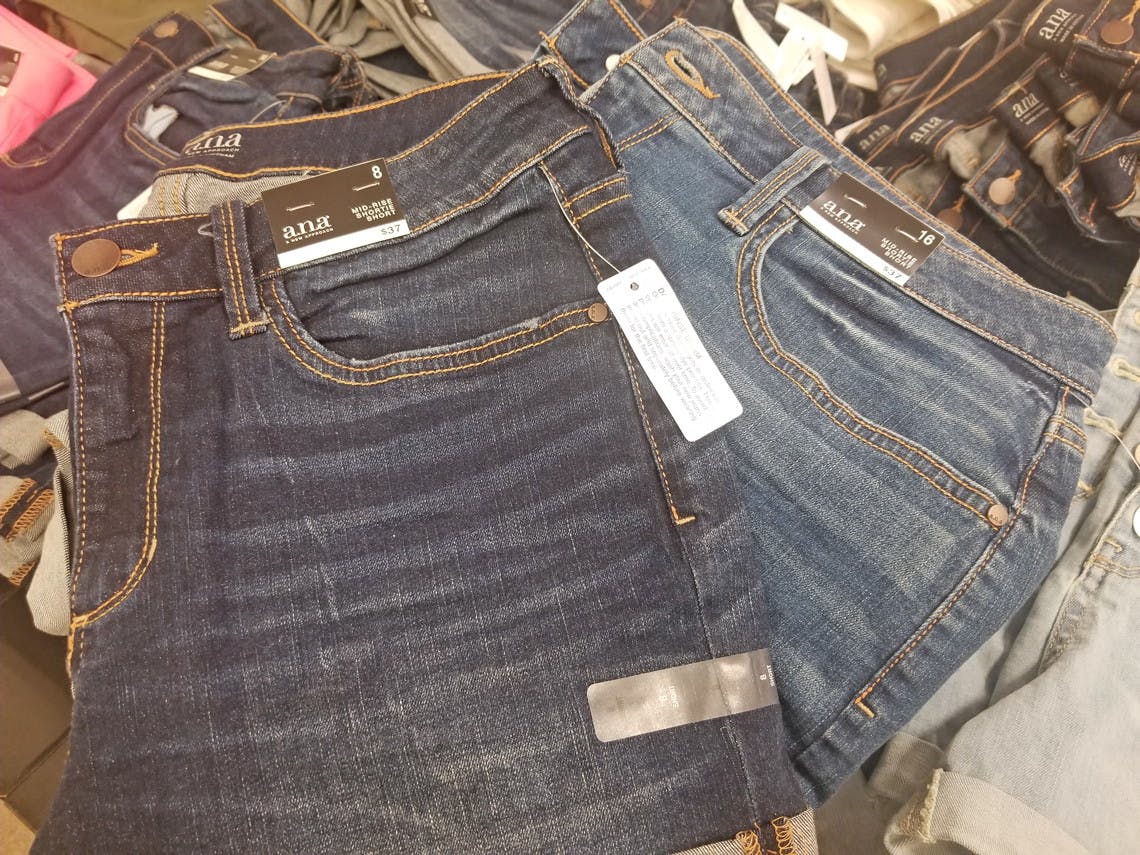 jcpenney womens denim shorts