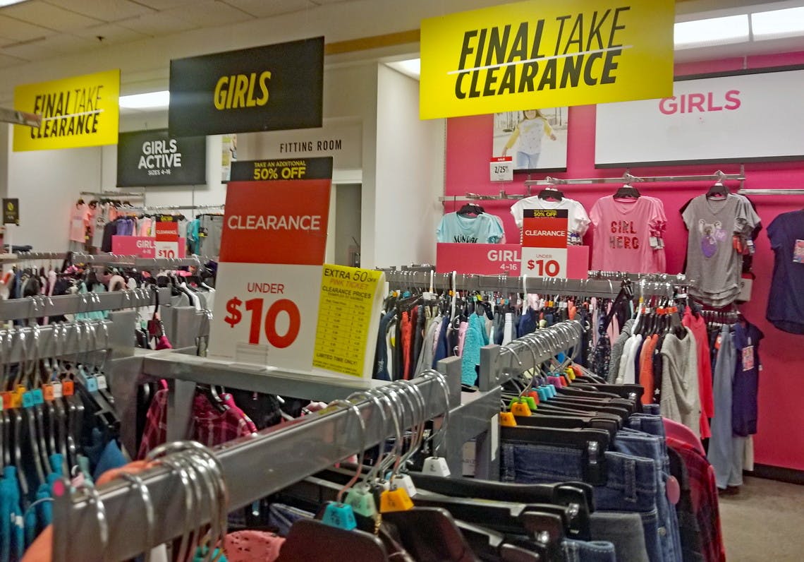 jcpenney girls clearance