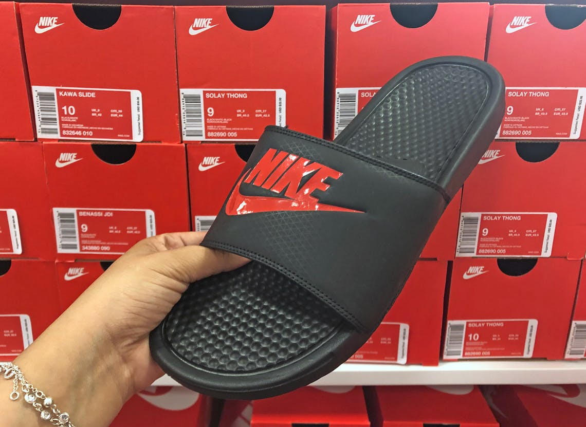 jcpenney nike slides