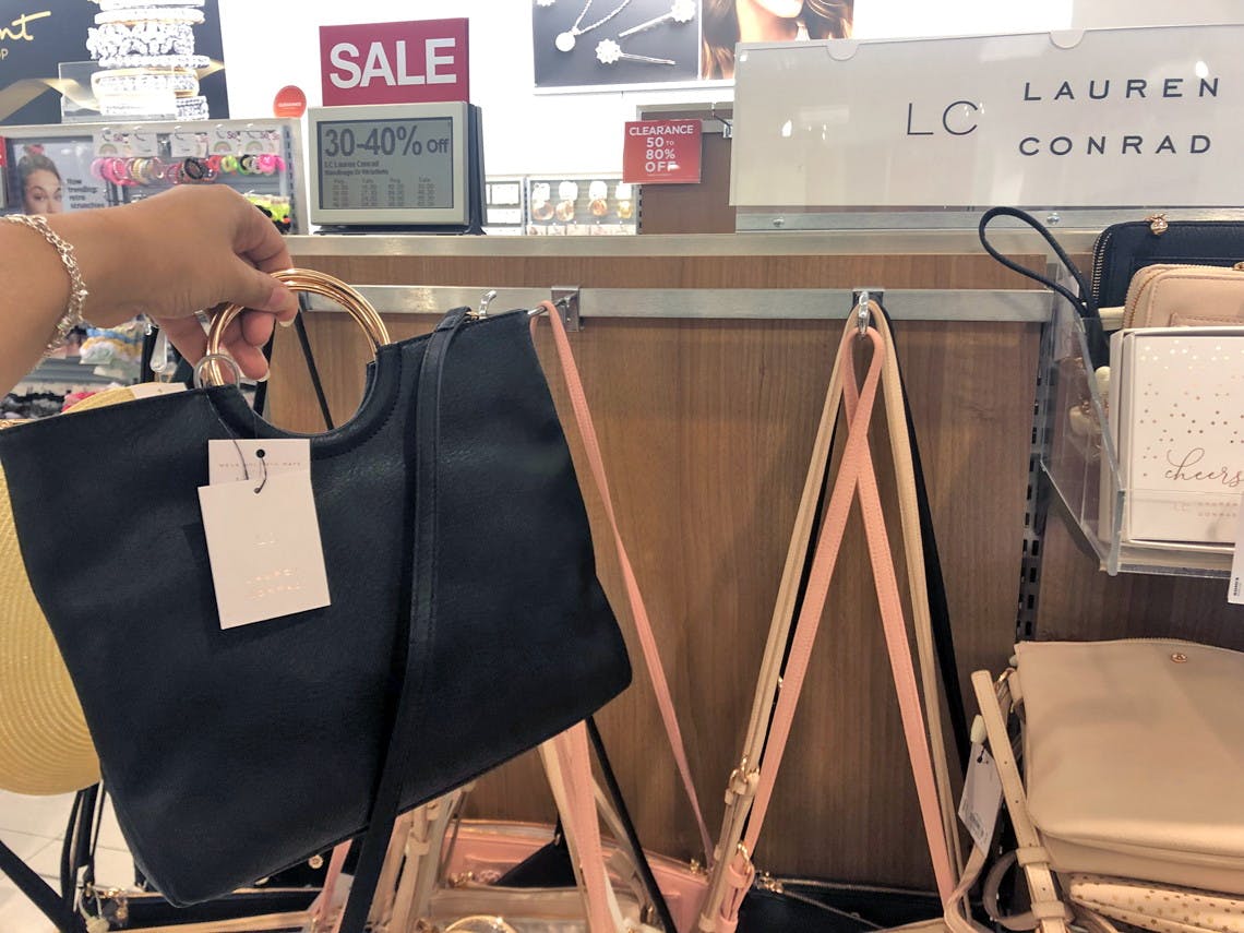 kohls handbags clearance