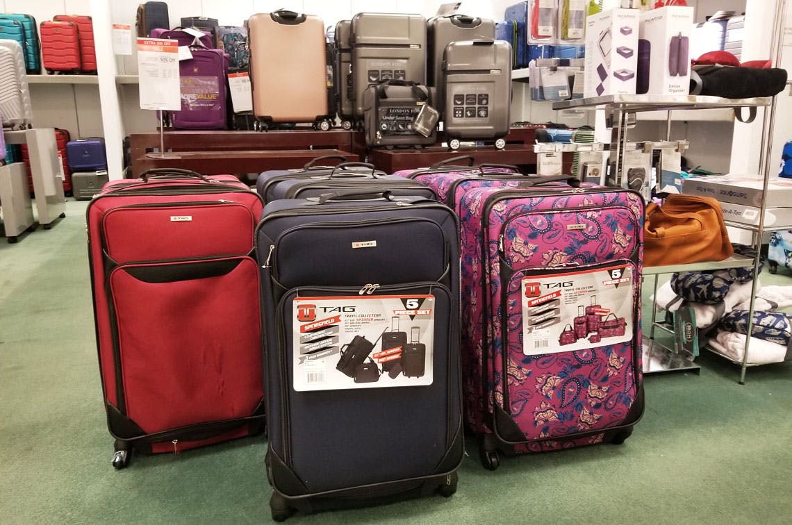 macy's 5 piece luggage set