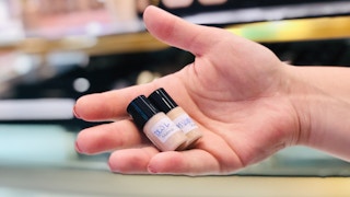 Get free makeup and perfume samples at stores like Nordstrom or Dillards.