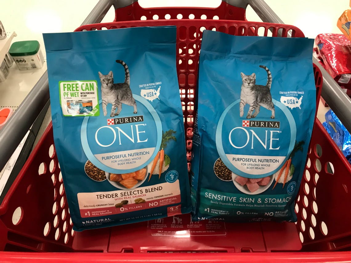 target purina one cat food