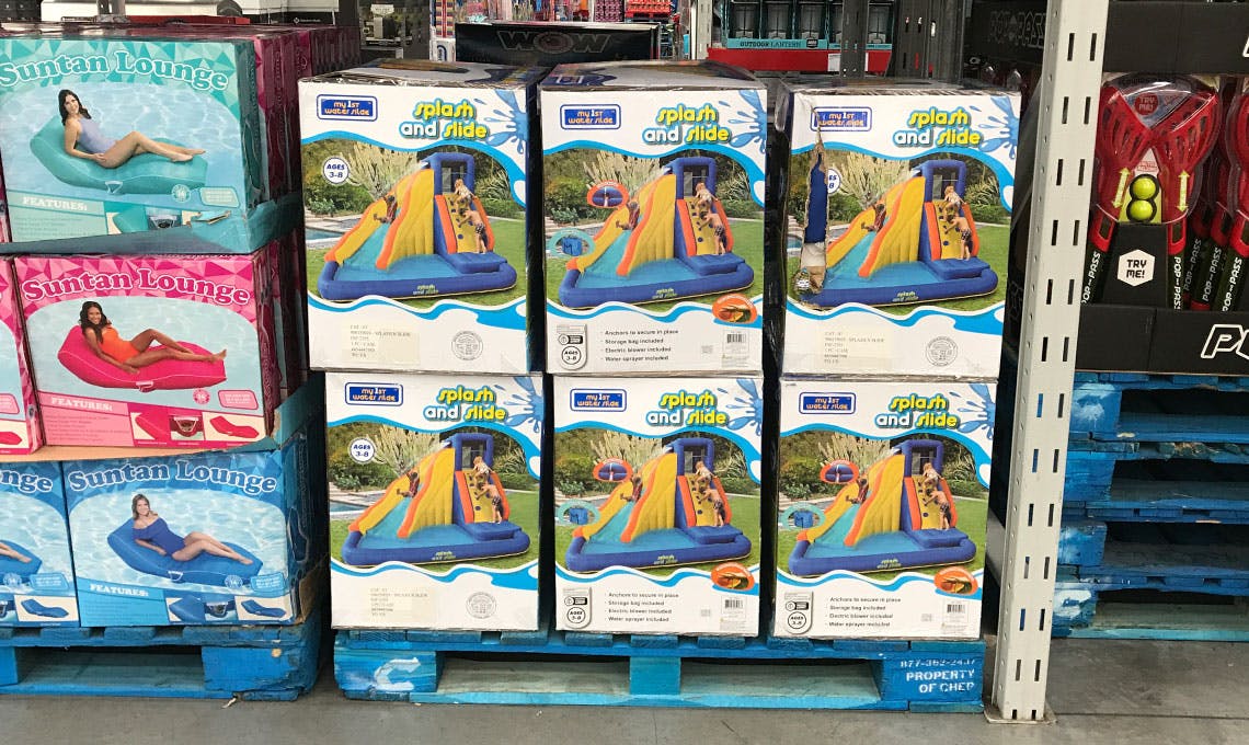 sam's club inflatable pool slide