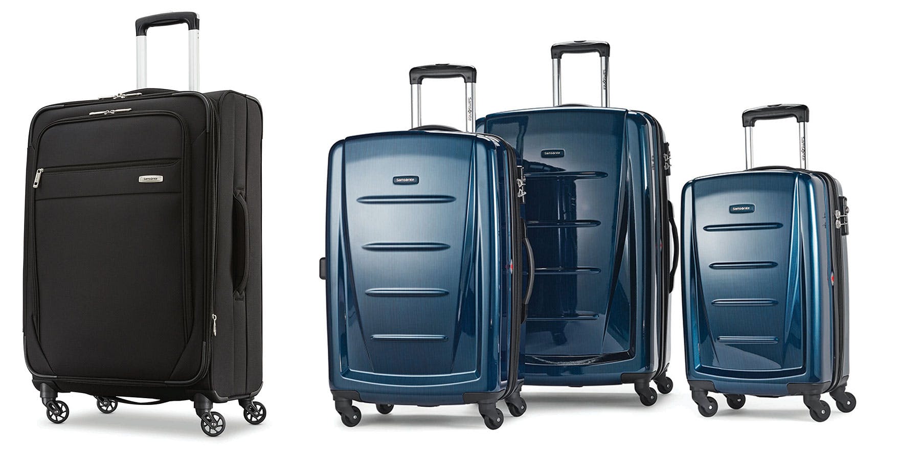 lightest samsonite luggage 2018