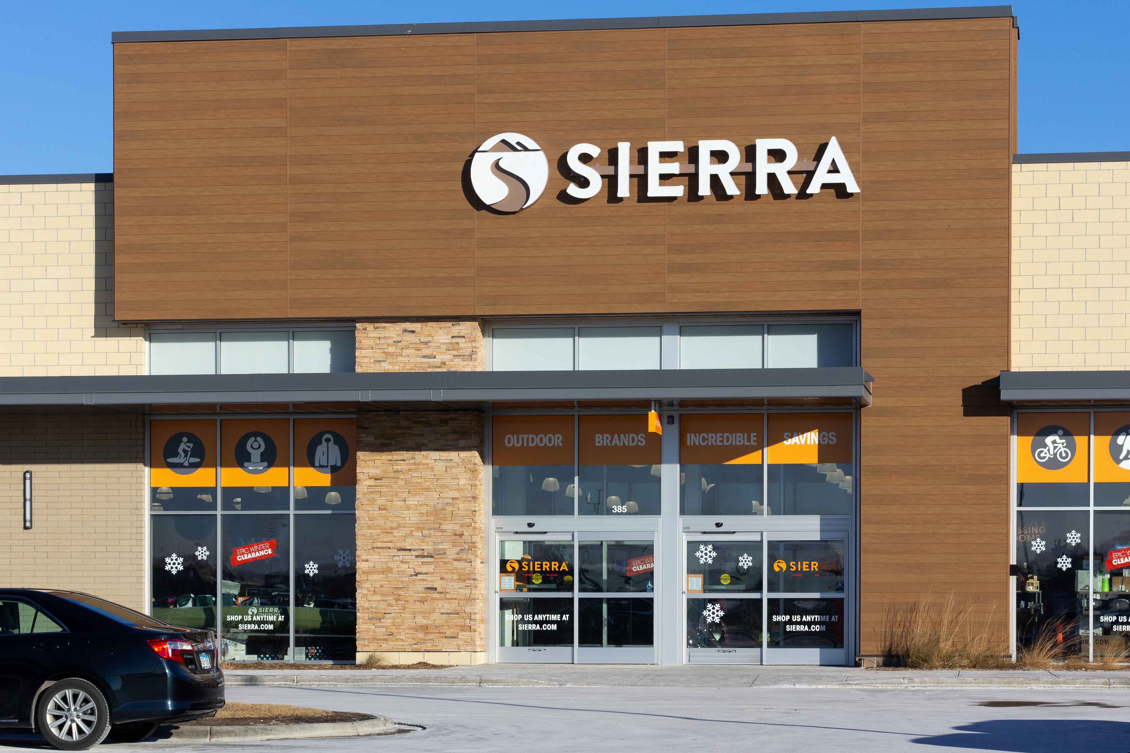 Sierra Trading Post storefront.