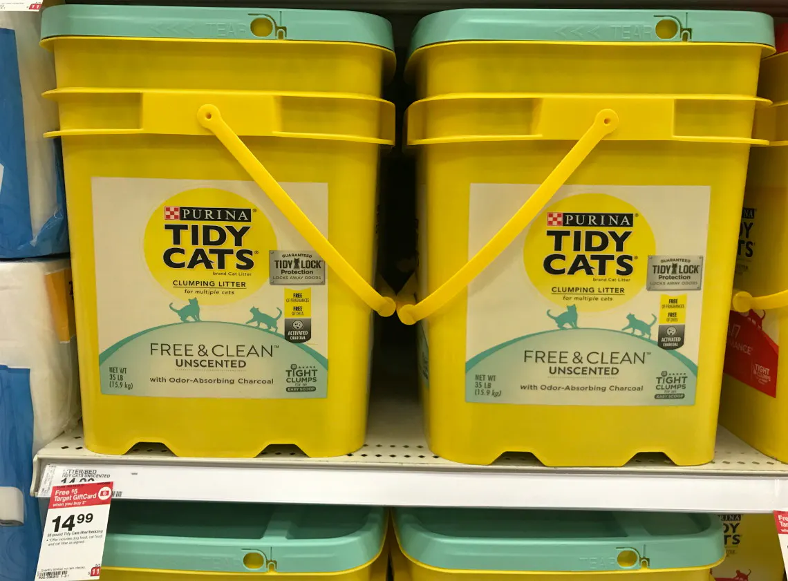 Tidy Cats Free Clean Cat Litter As Low As 4 24 At Target The Krazy Coupon Lady
