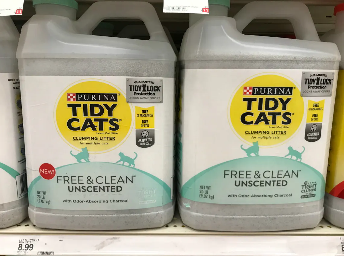 Tidy Cats Free Clean Cat Litter As Low As 4 24 At Target The Krazy Coupon Lady