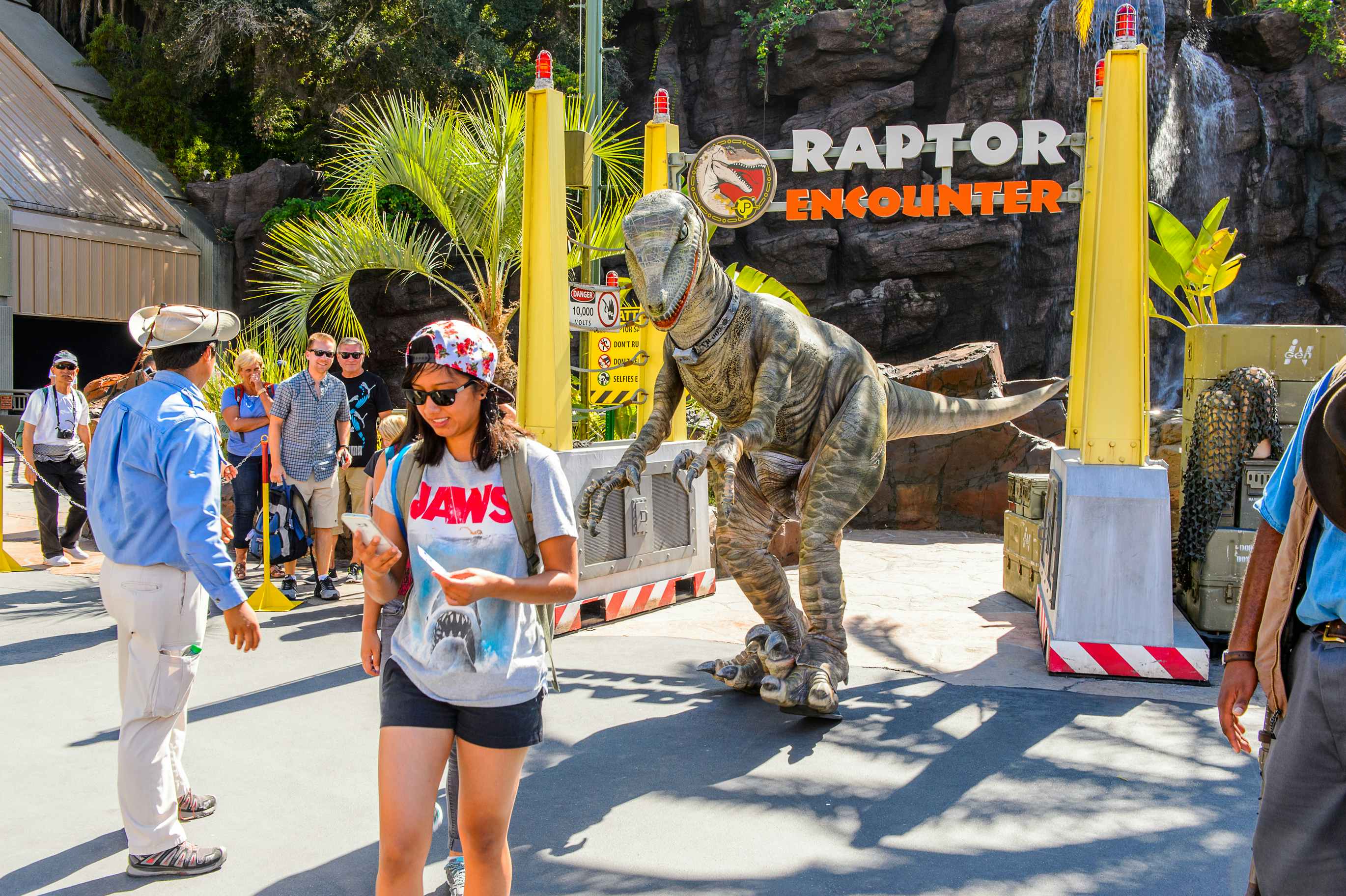 Raptor Encounter experience with Park guests