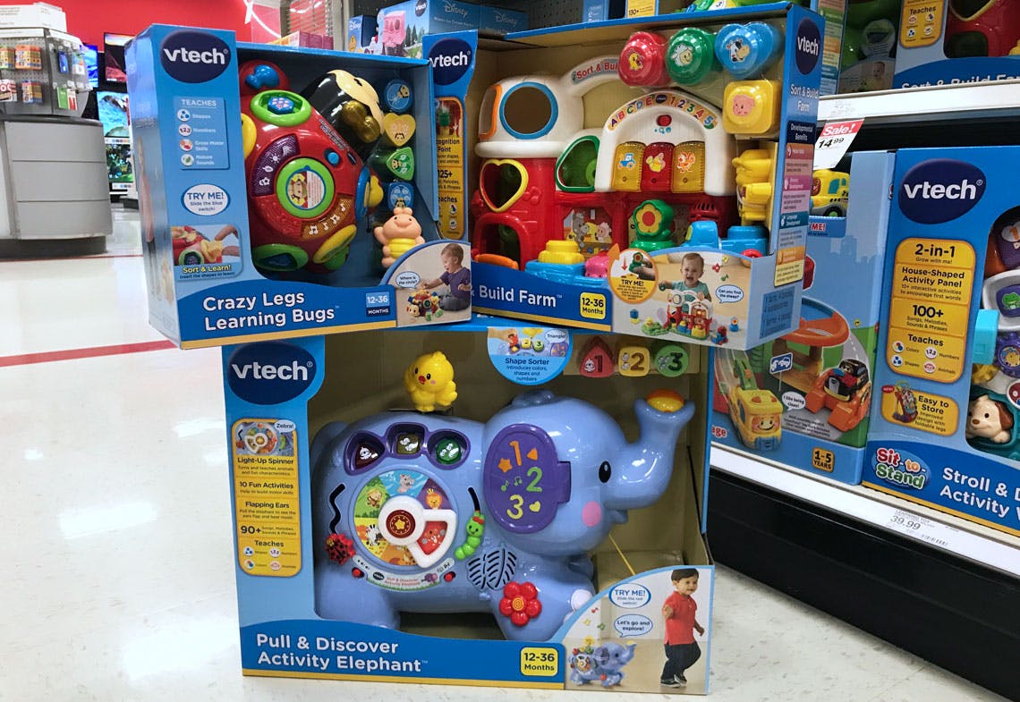 target vtech learning toys
