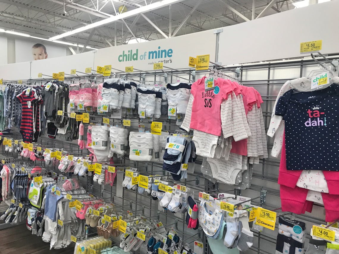Walmart Clearance Child Of Mine By Carter S Baby Clothes The